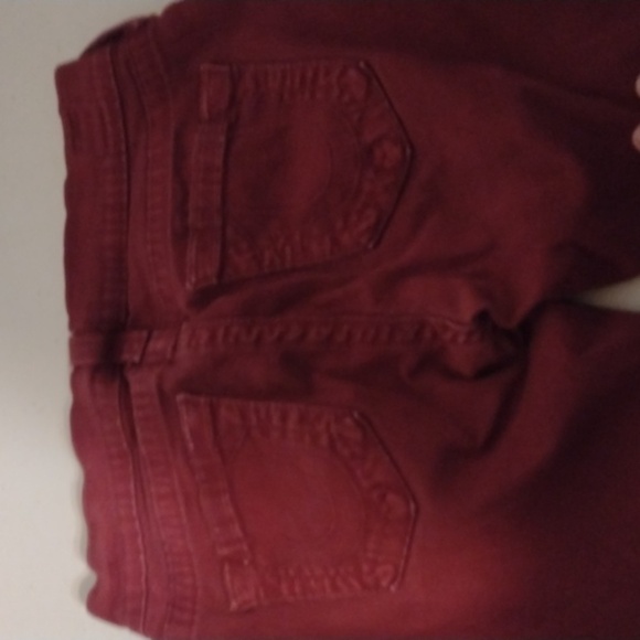 TRUE Religion Brand Jeans Red skinny jeans size 27 - Picture 14 of 16